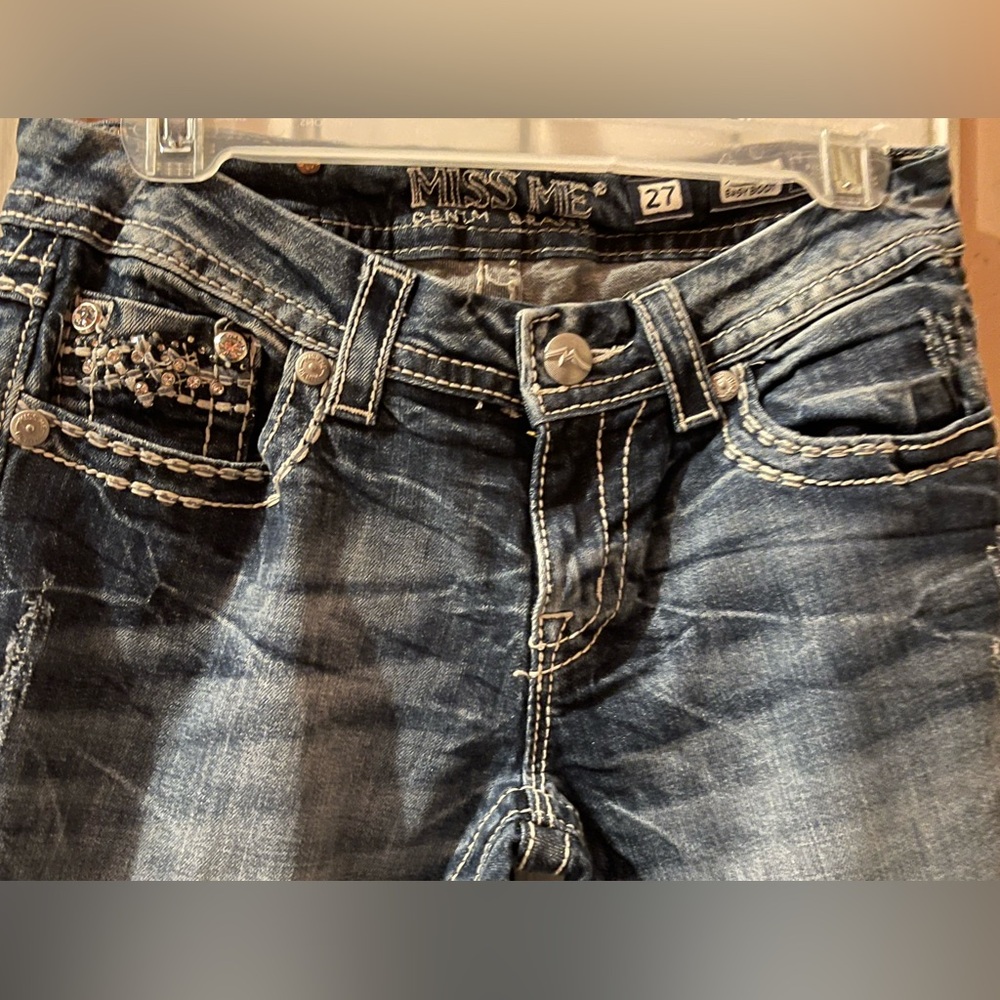 Miss Me Women's Blue Jeans size 27 - Picture 2 of 11